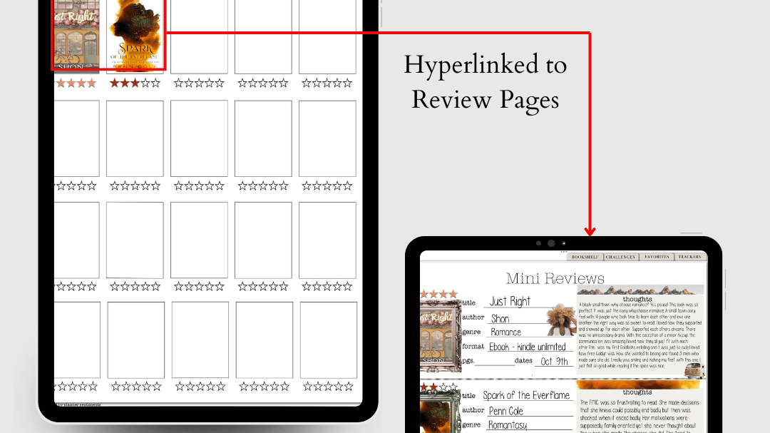 Everything Bookish Digital Reading Journal (mini)