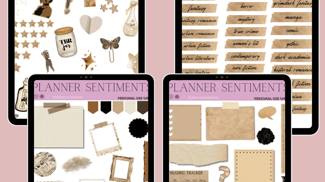 Get Your Journal Sentiments Digital Stickers Now!