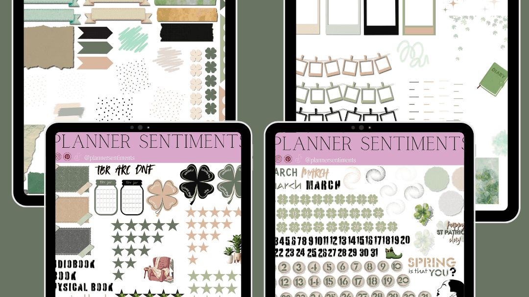 Get Your March '25 Bookish Digital Stickers Now!