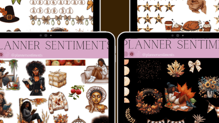Get Your November 2025 Bookish Digital Stickers