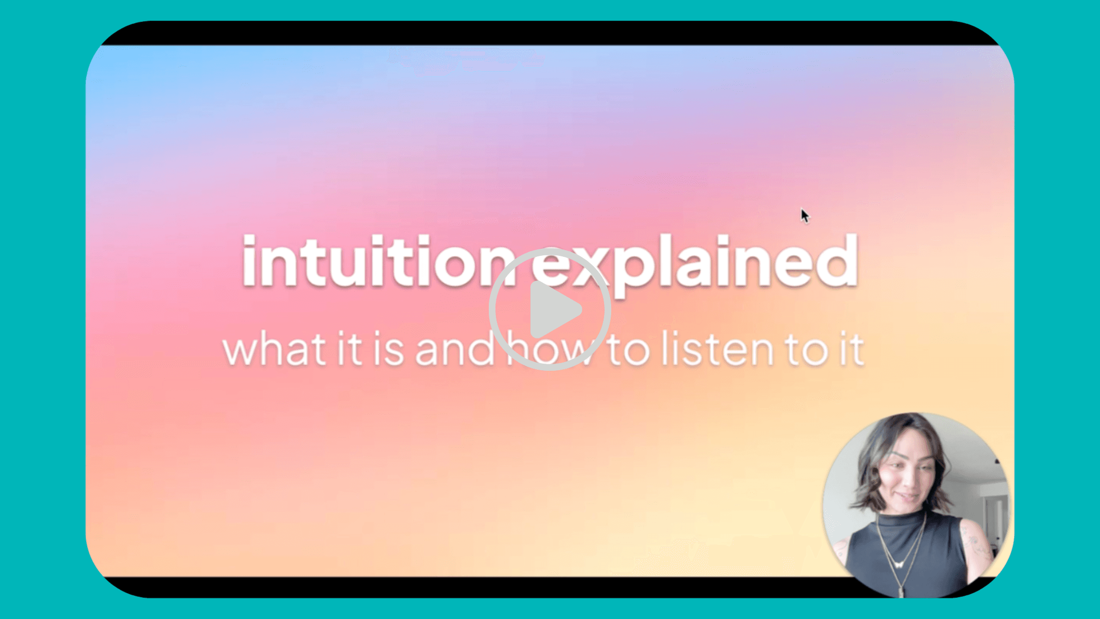 Intuition Explained: What it is + How to feel it