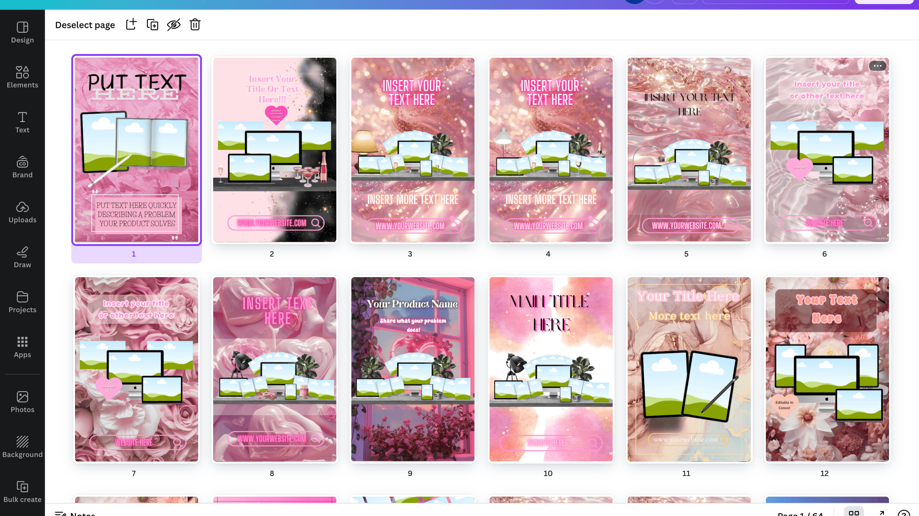 Get Your 365 Pinterest Pin Templates Now!