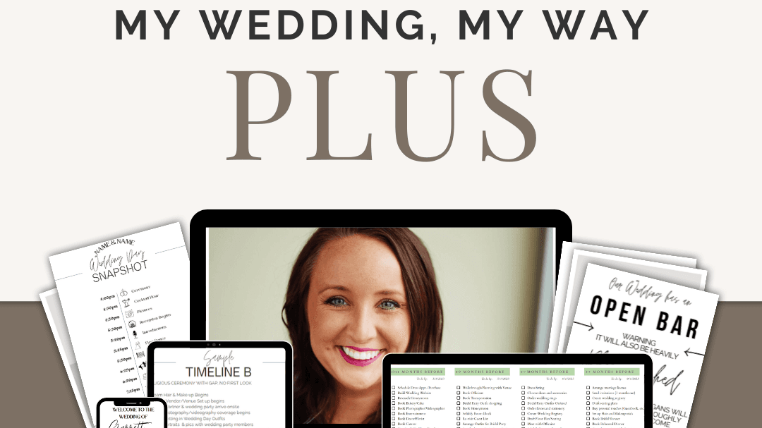 Get the professional wedding support you need!