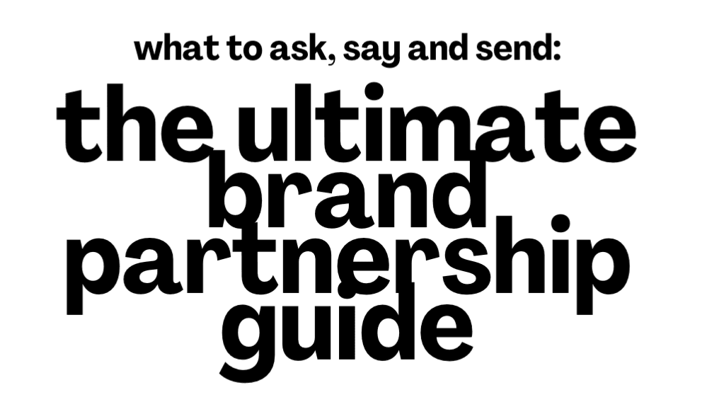 Ultimate Brand Partnership Guide
