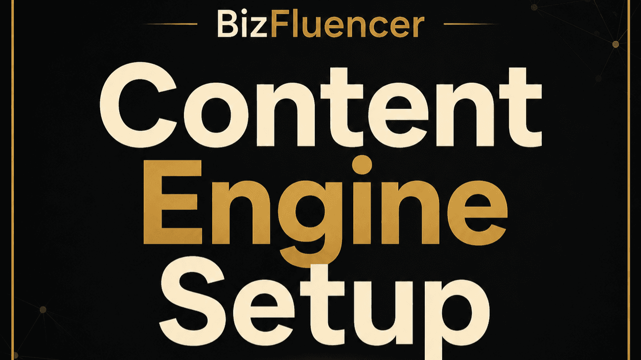 Content Engine Setup