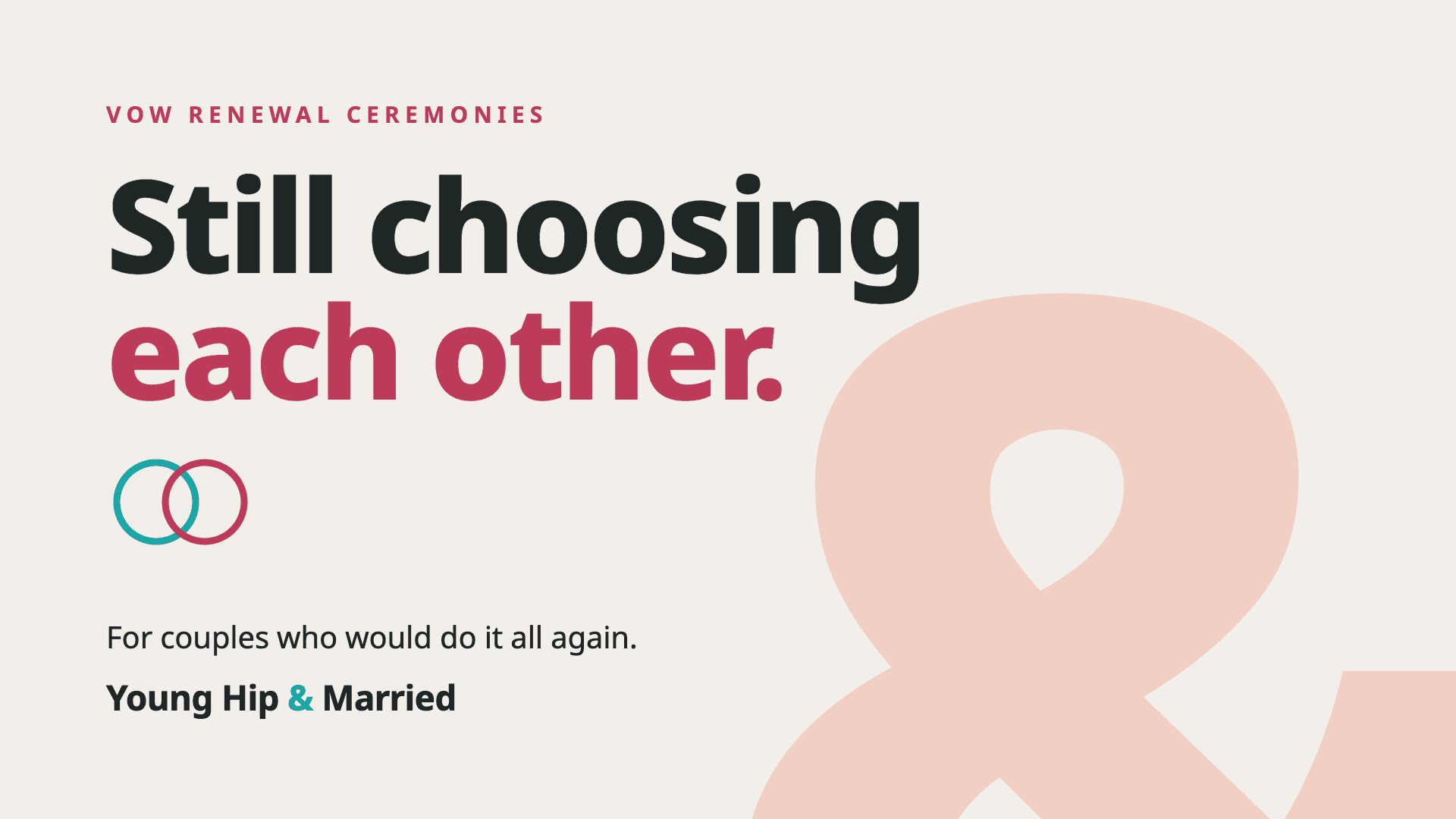 Vow Renewal Ceremony
