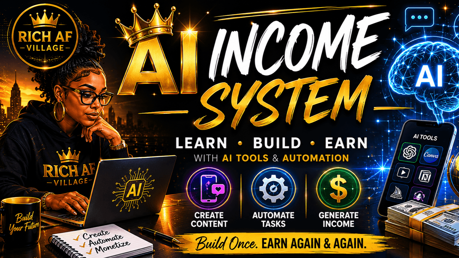 AI Income System™ powered by Rich AF