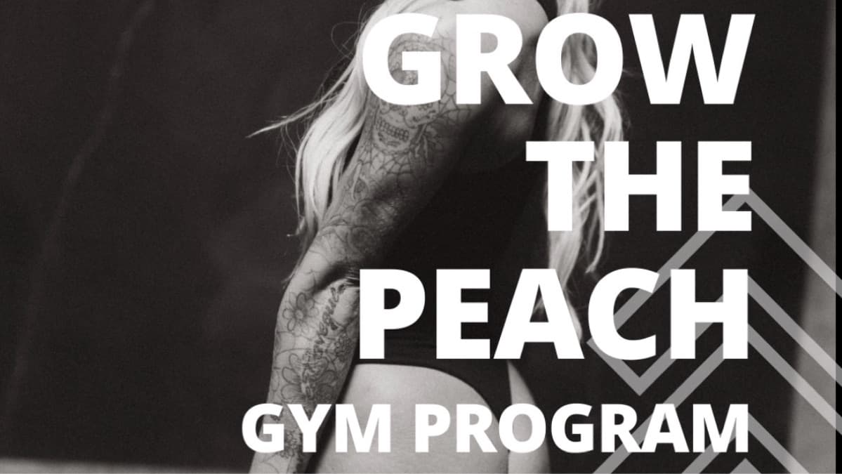 Grow the Peach! 3 Day Glute Program 🍑