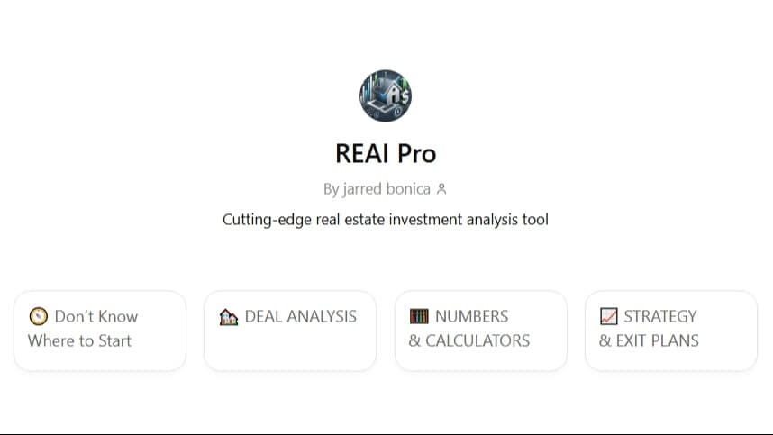 REAI Pro – Custom Underwriting Report Done for You