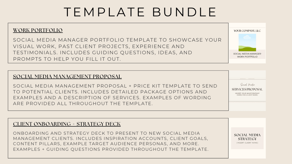 Get the Social Media Manager Template Bundle