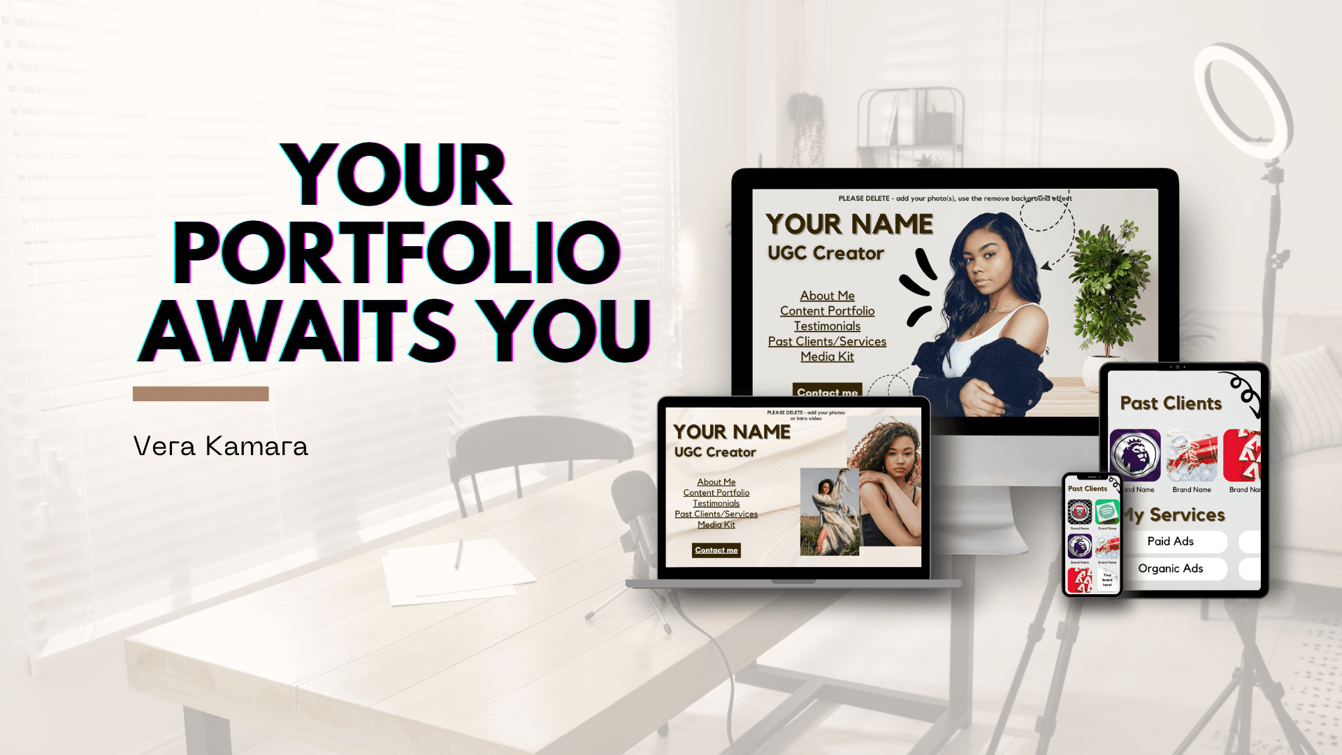 You need a portfolio?