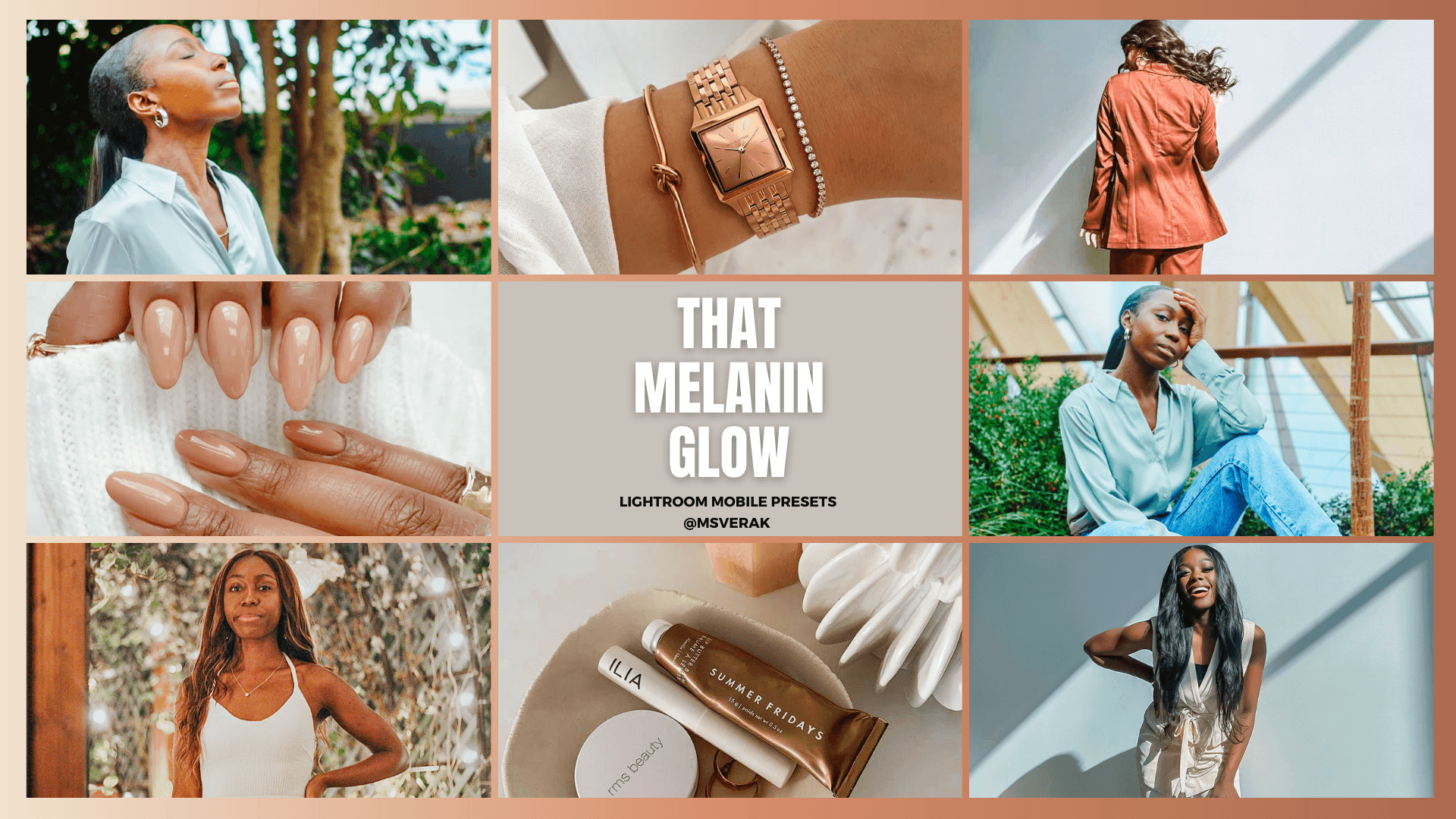 You've got that melanin glow