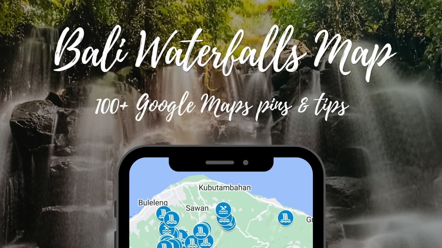 Bali Waterfall Pins