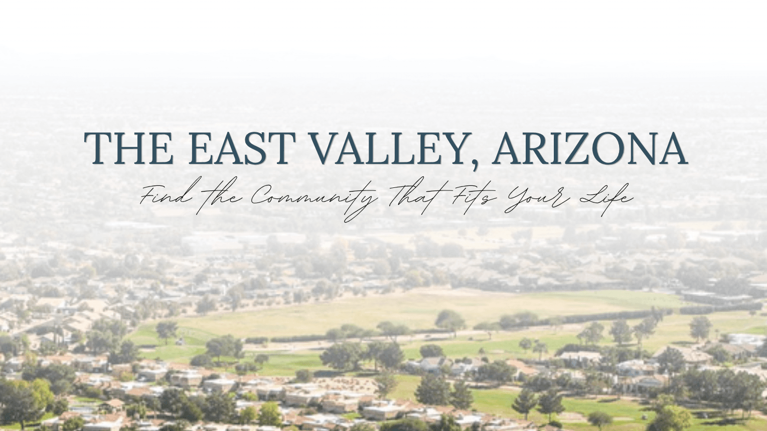Find Your East Valley Community
