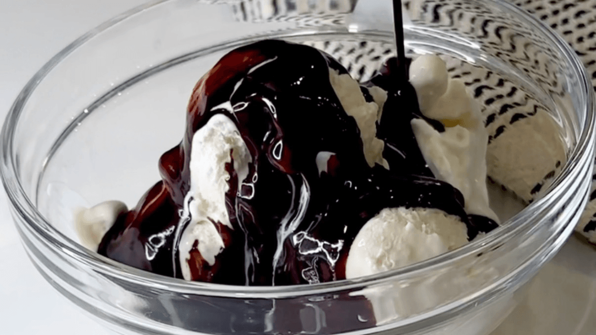 Homemade Icecream and Hot Fudge Sauce!