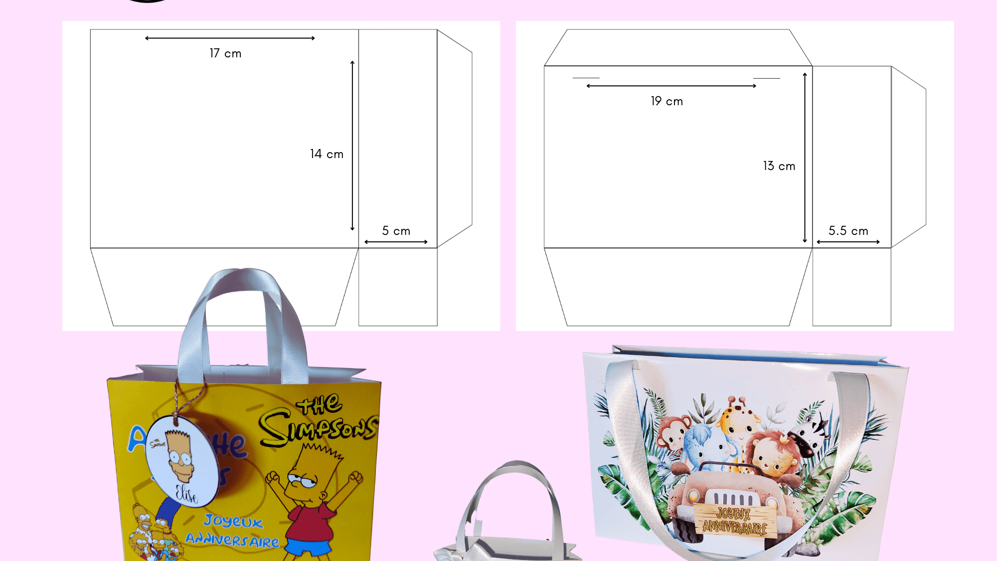 Créer vos sacs cadeaux