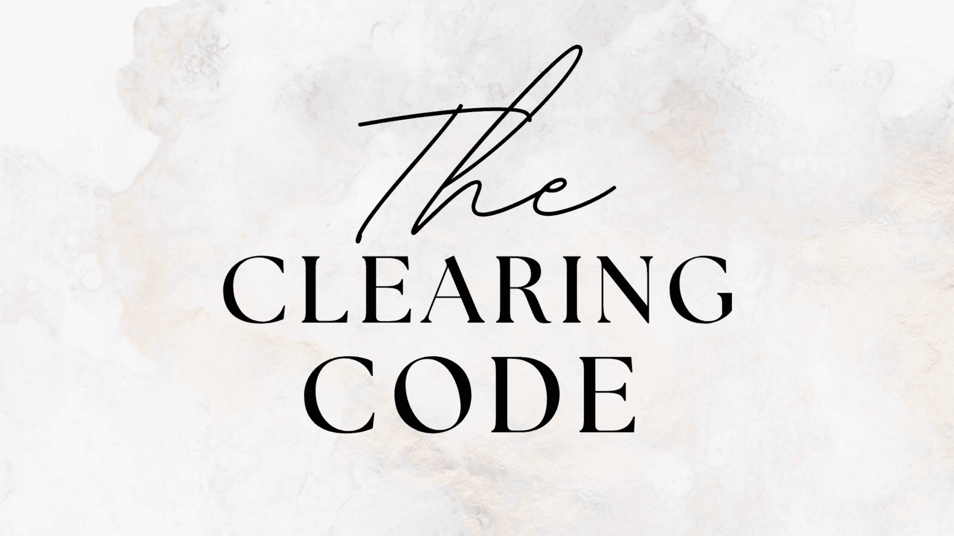 The Clearing Code