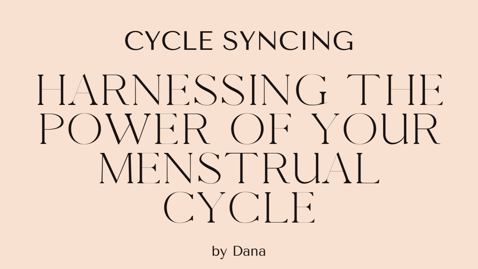 🌟 Unlock the Power of YourMenstrual Cycle 🌟
