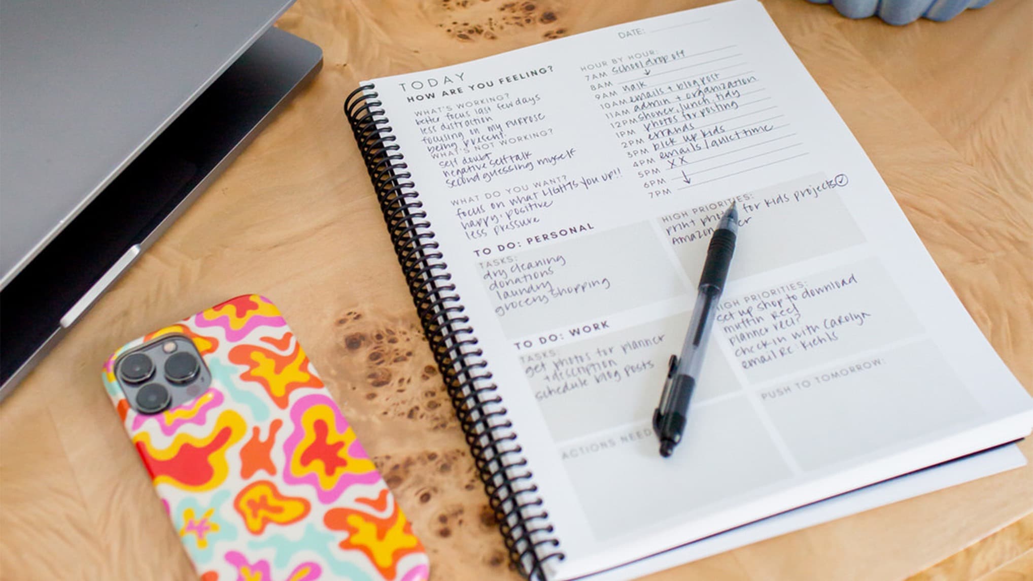 My 4-Week, Daily Planner!