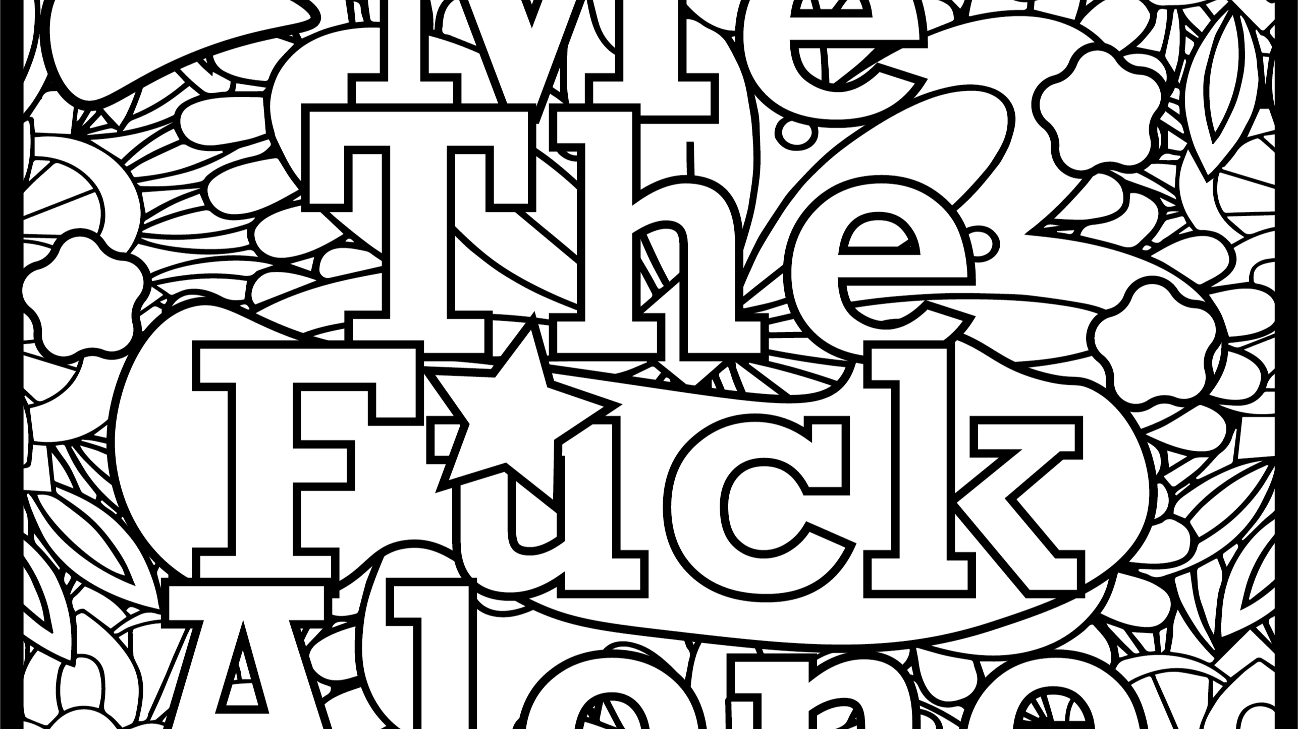 Get My Empowering Swear Word Coloring Book Now!
