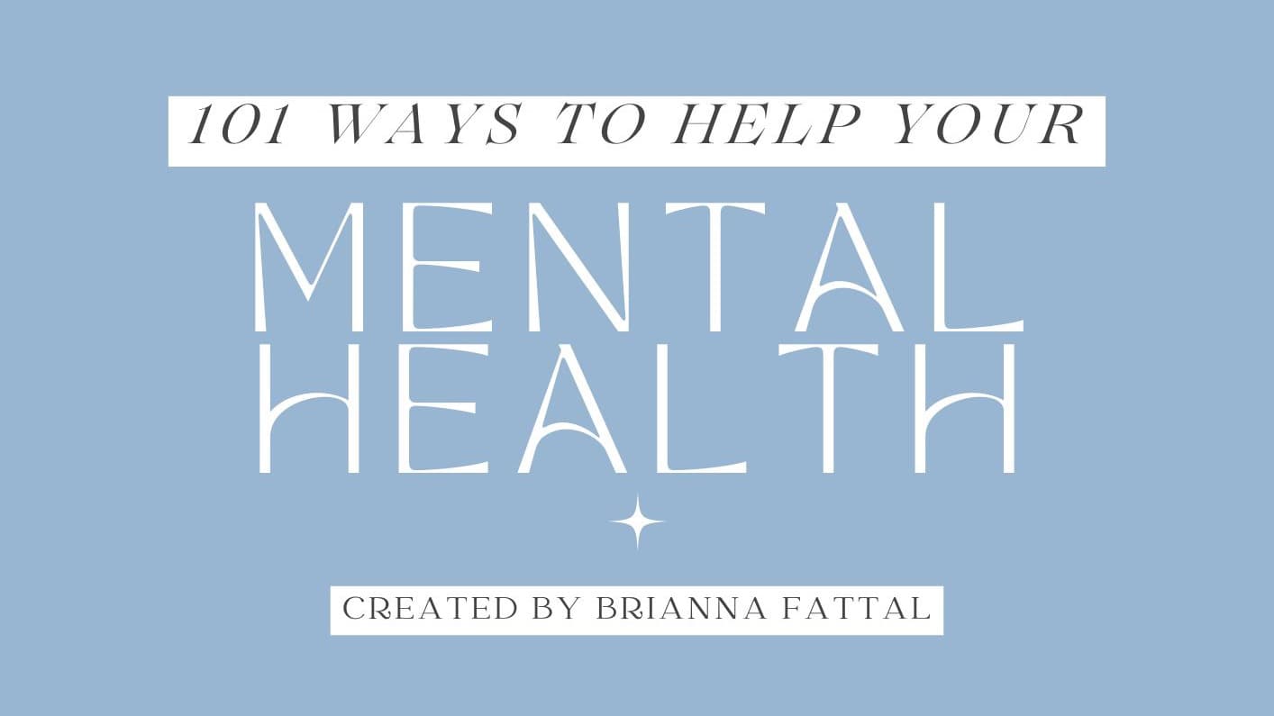 self care for mental health