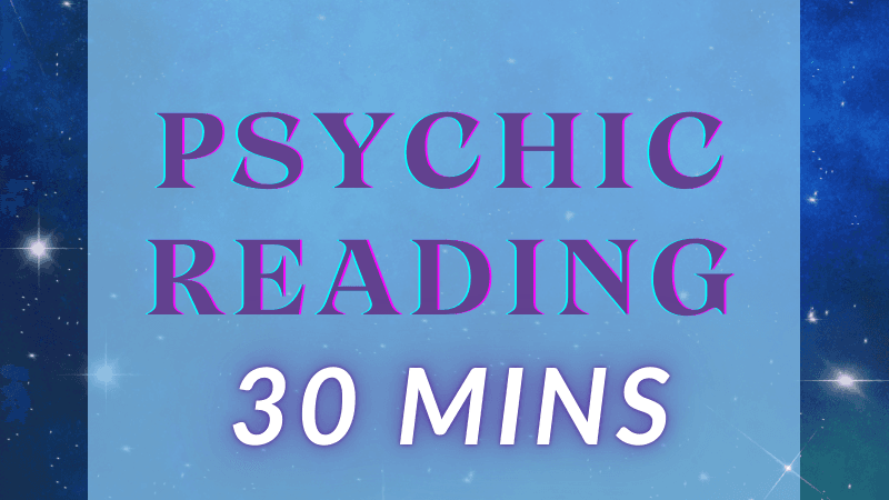 Psychic Reading | 30 Mins | Virtual