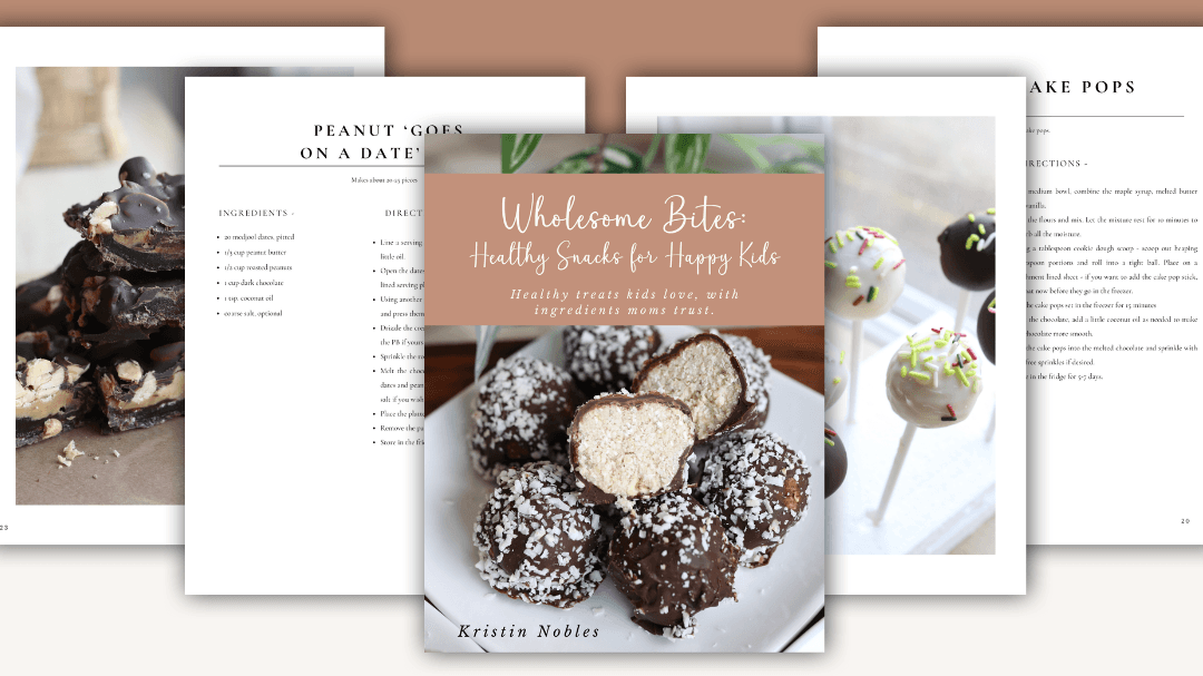 Wholesome Bites Snacks eBook $10 off!!