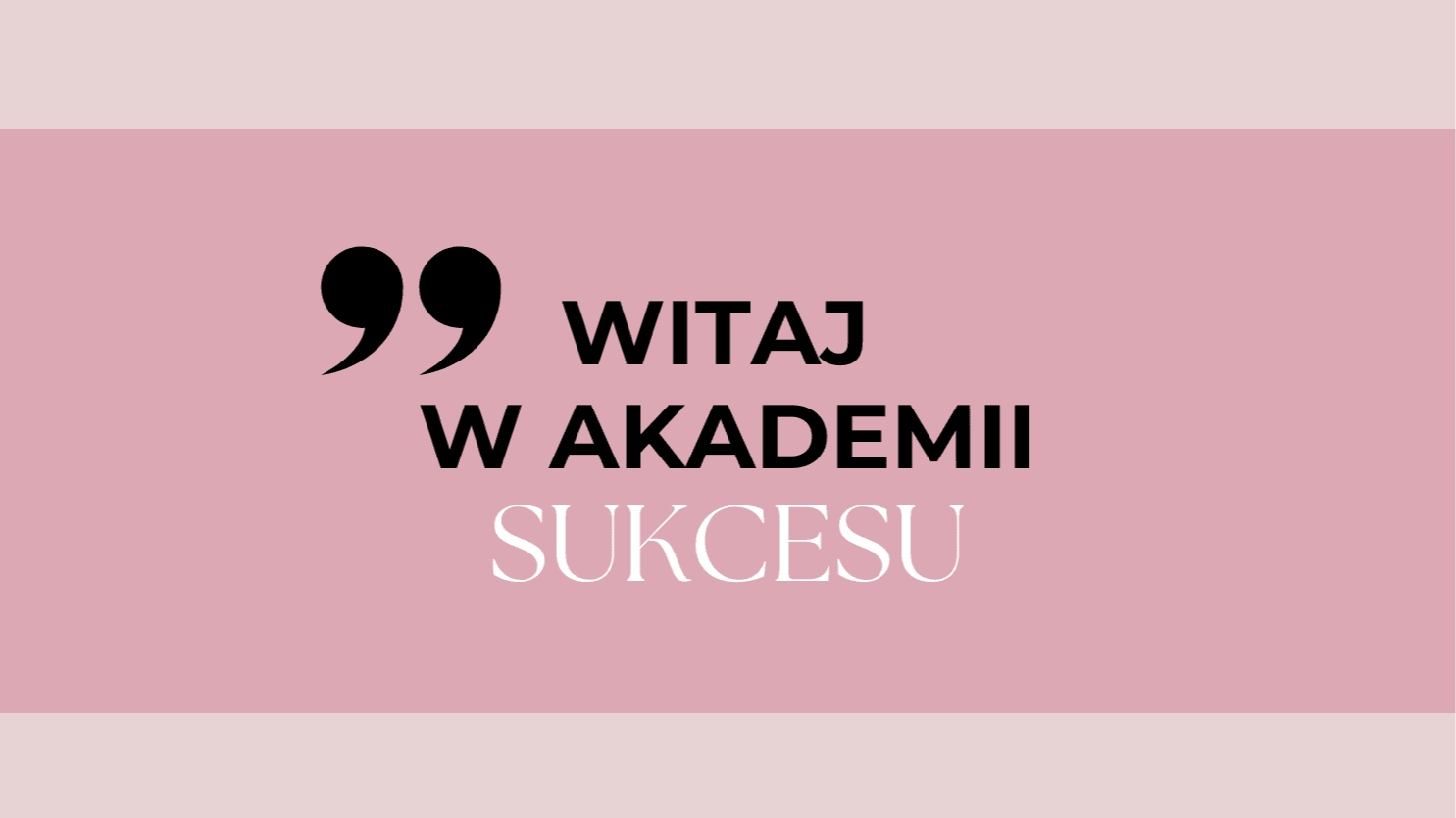 Czy pragniesz codziennego WSPARCIA?