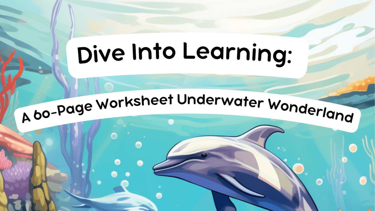 Dive Into Learning Preschool Worksheet Set