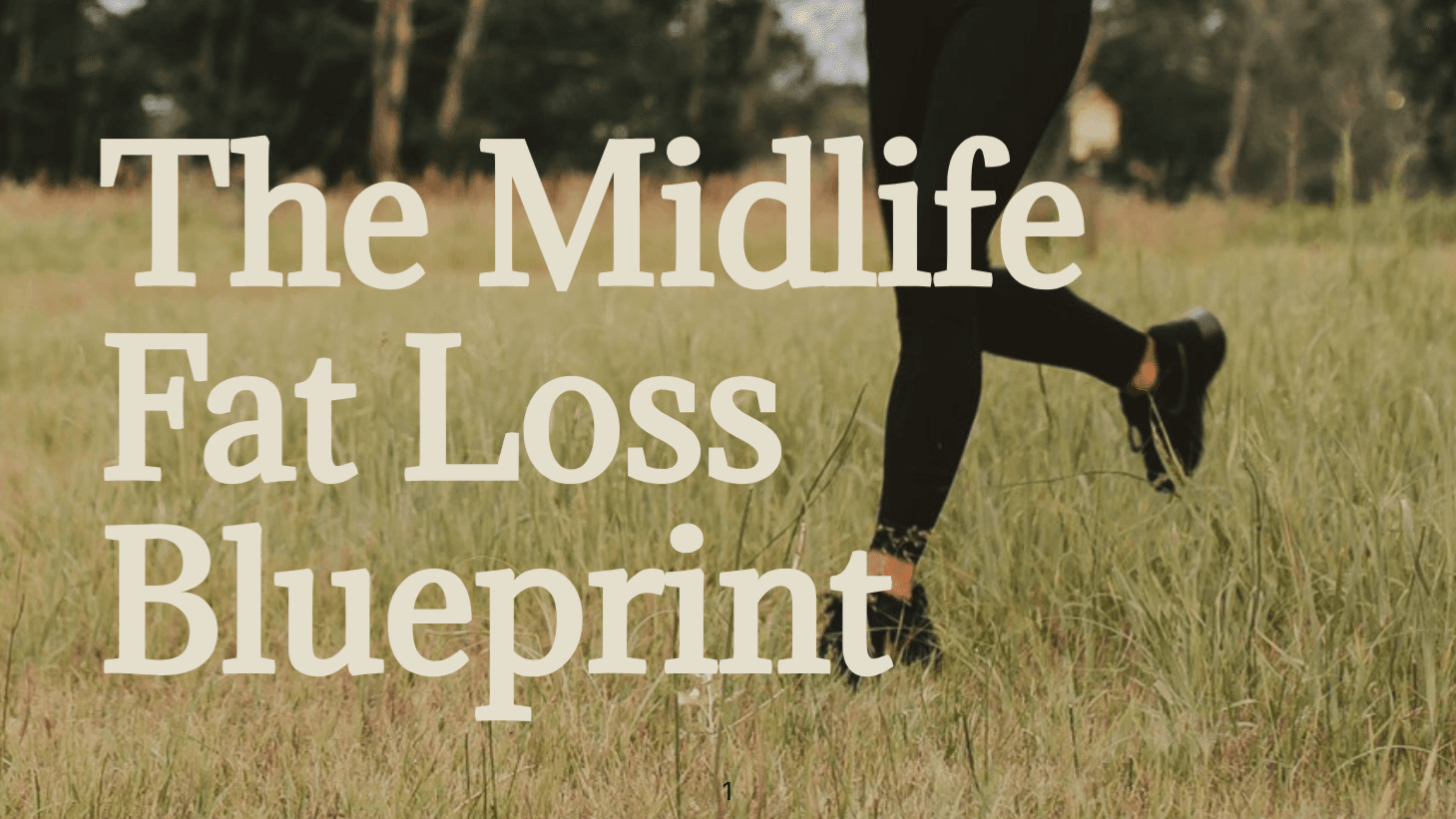 Your Midlife Fat Loss Blueprint