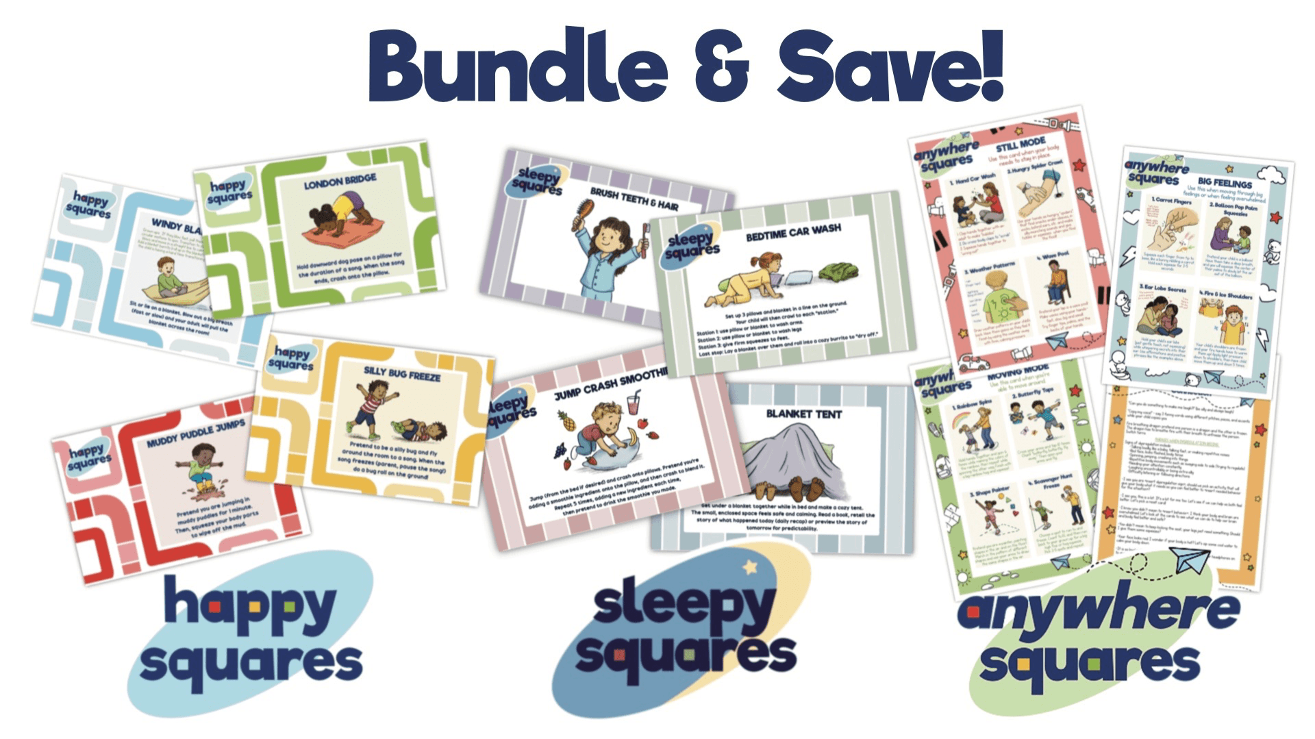 The Square Bundle (3)-For Morning, Night, & Travel