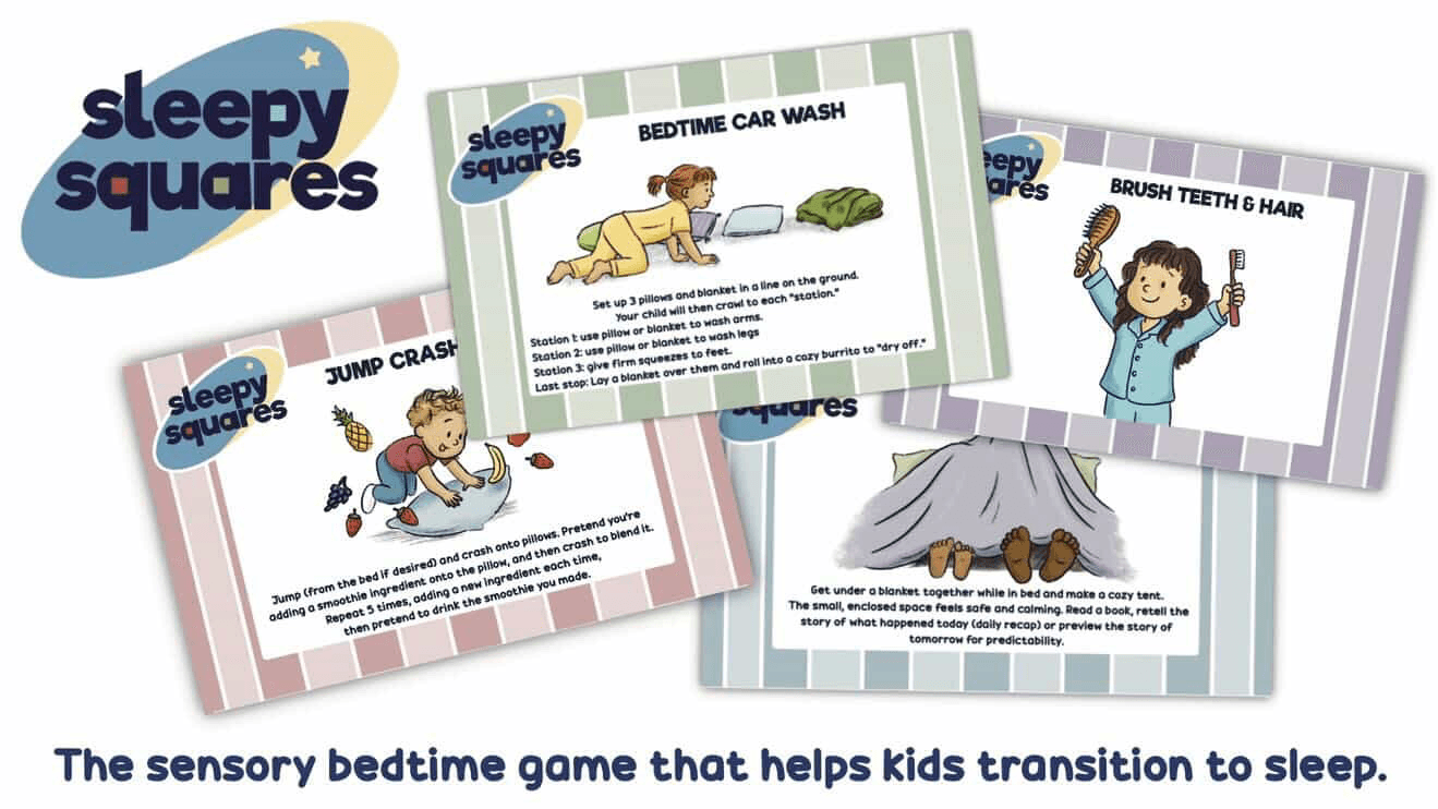 Sleepy Squares™ A Bedtime Sensory Visual Routine