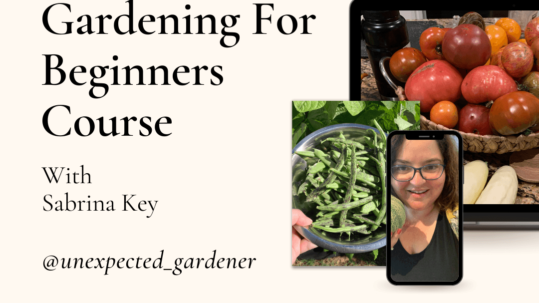 Gardening for Beginners Course!