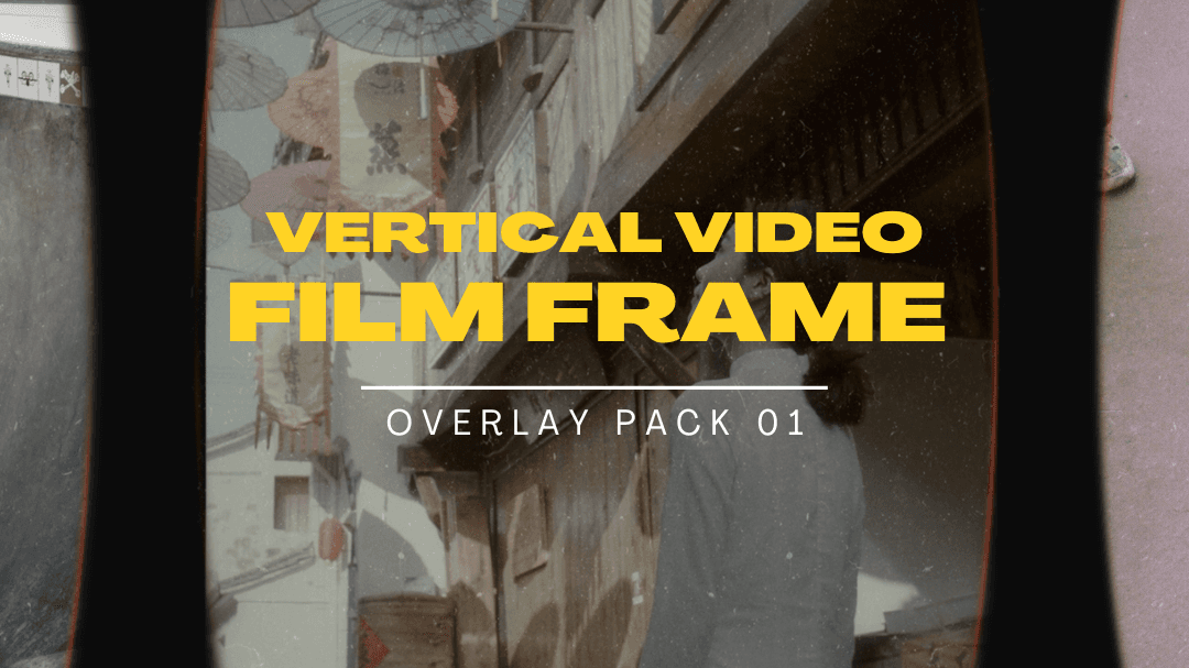 Vertical Video Film Frame Overlay Pack 01