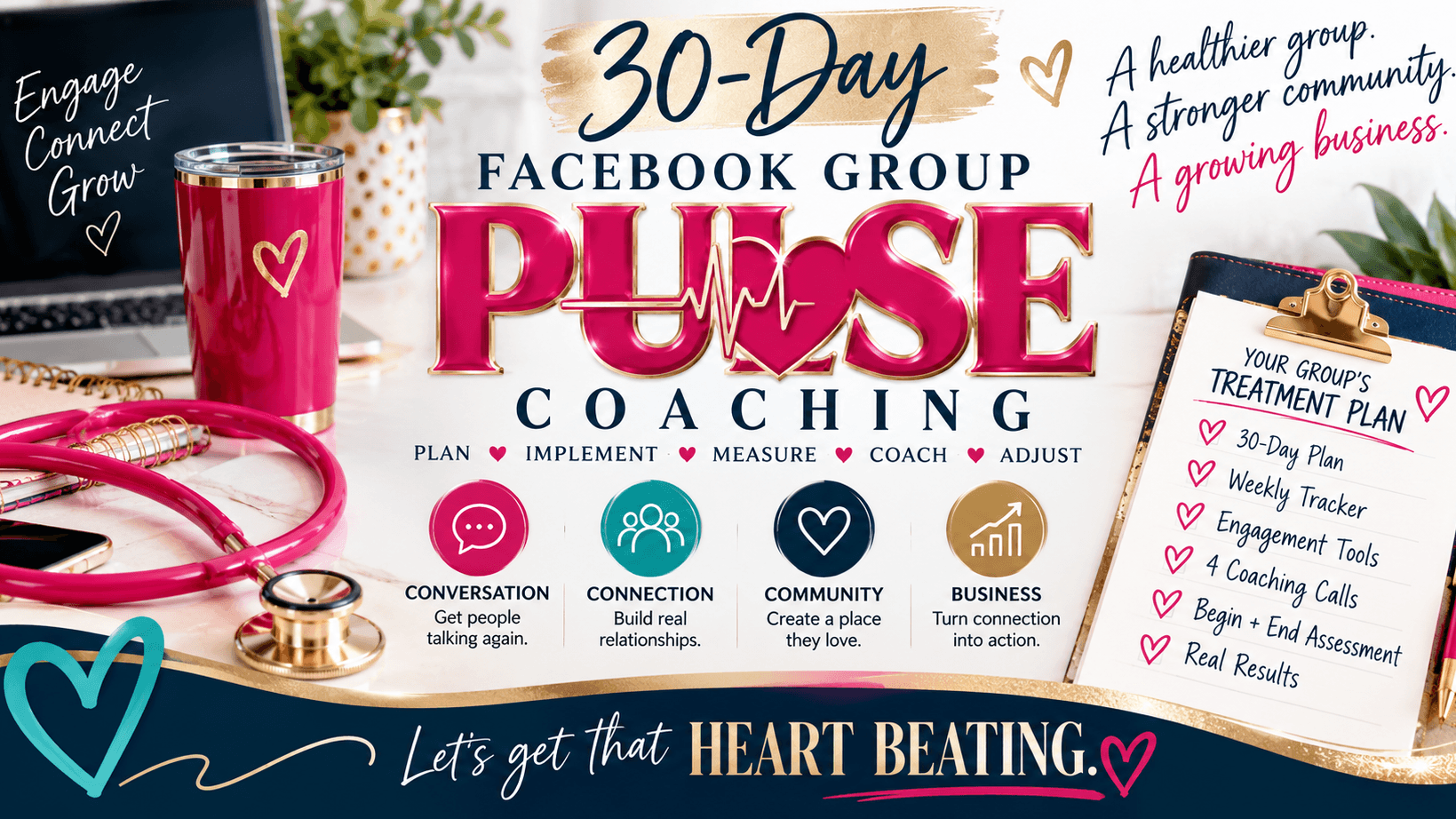 30-Day Facebook Group PULSE Coaching