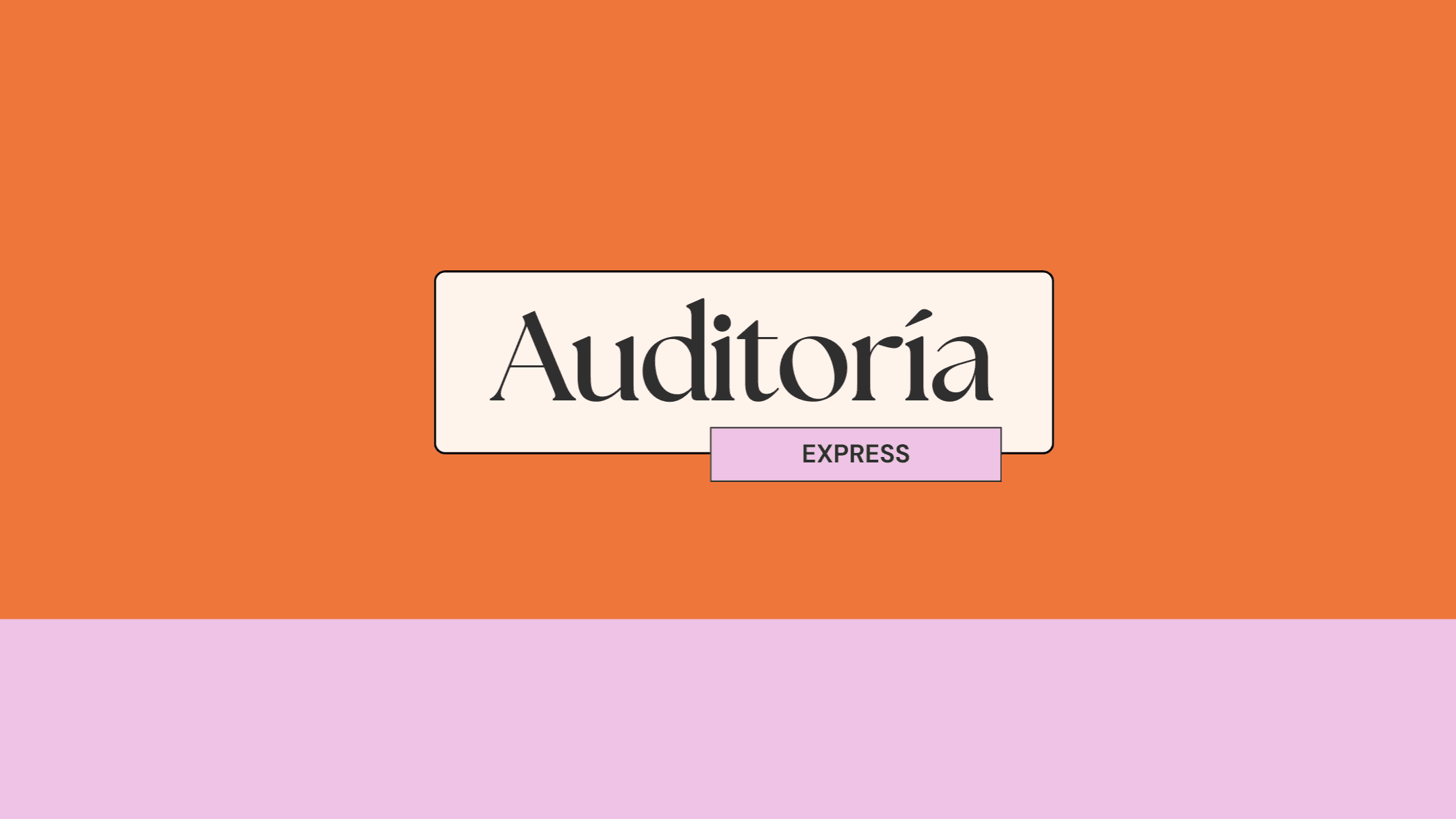 Auditoría Express — Lo esencial para mejorar hoy