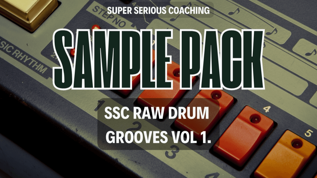 SSC RAW DRUM GROOVES VOL 1