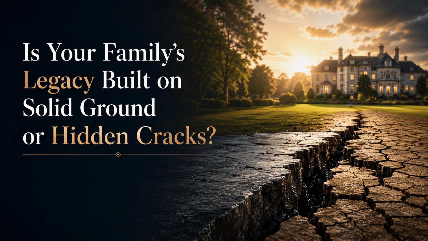 Is Your Family's Legacy Built on Solid Ground?