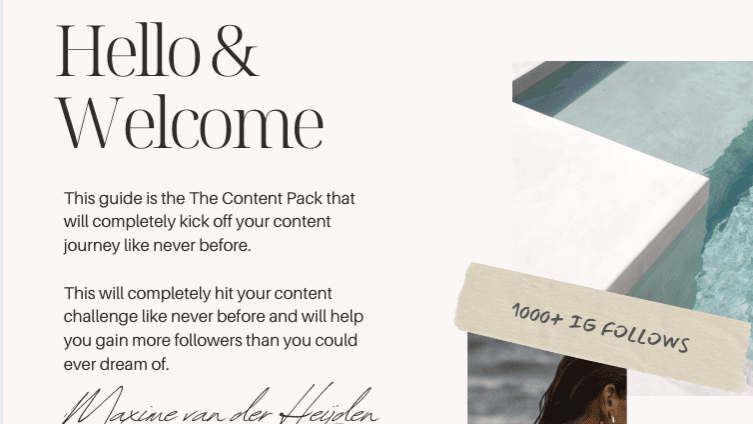 The Content Pack | One year of content DFY
