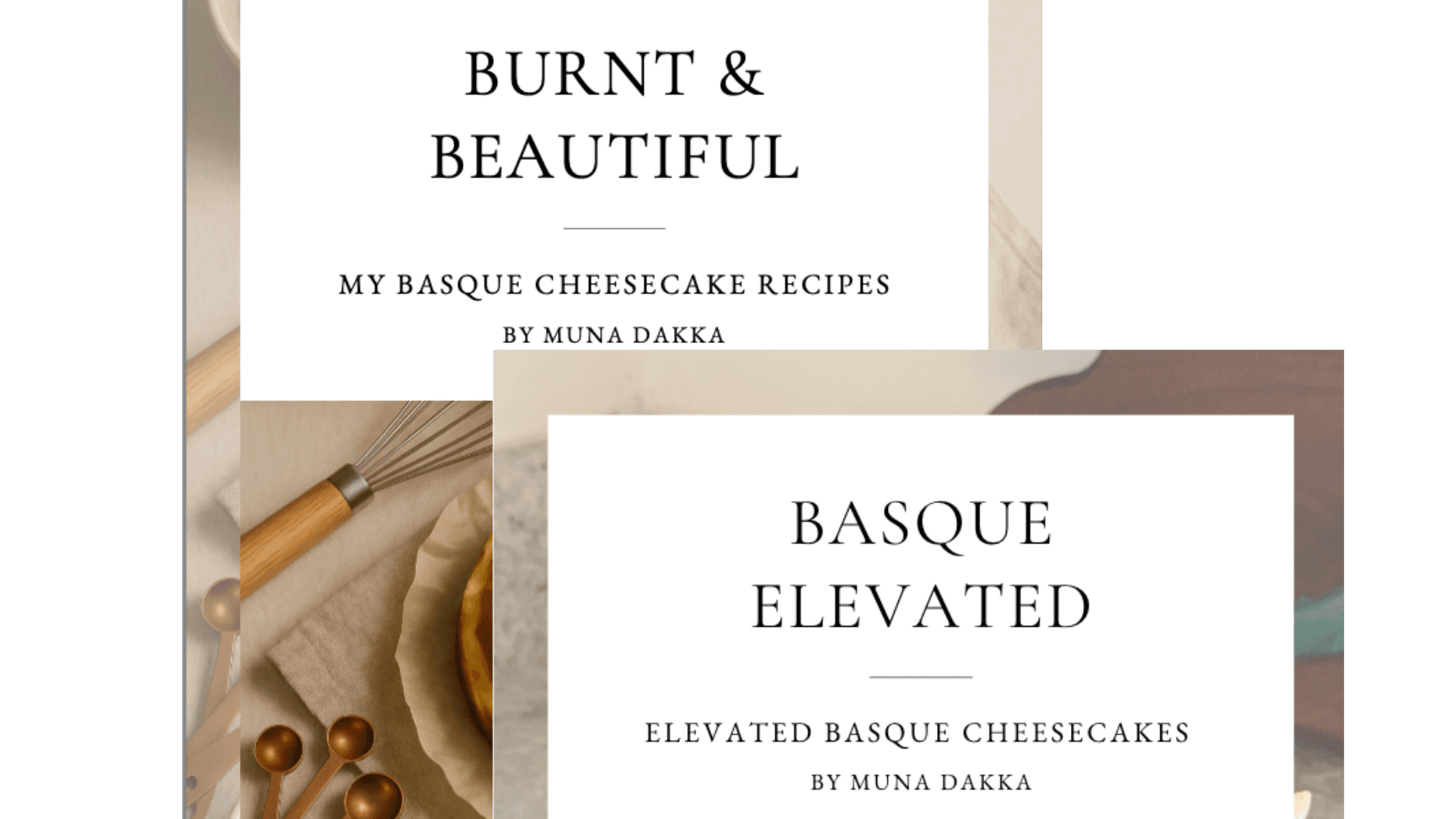 Basque Cheesecake Bundle – Vol. 1 & Vol. 2