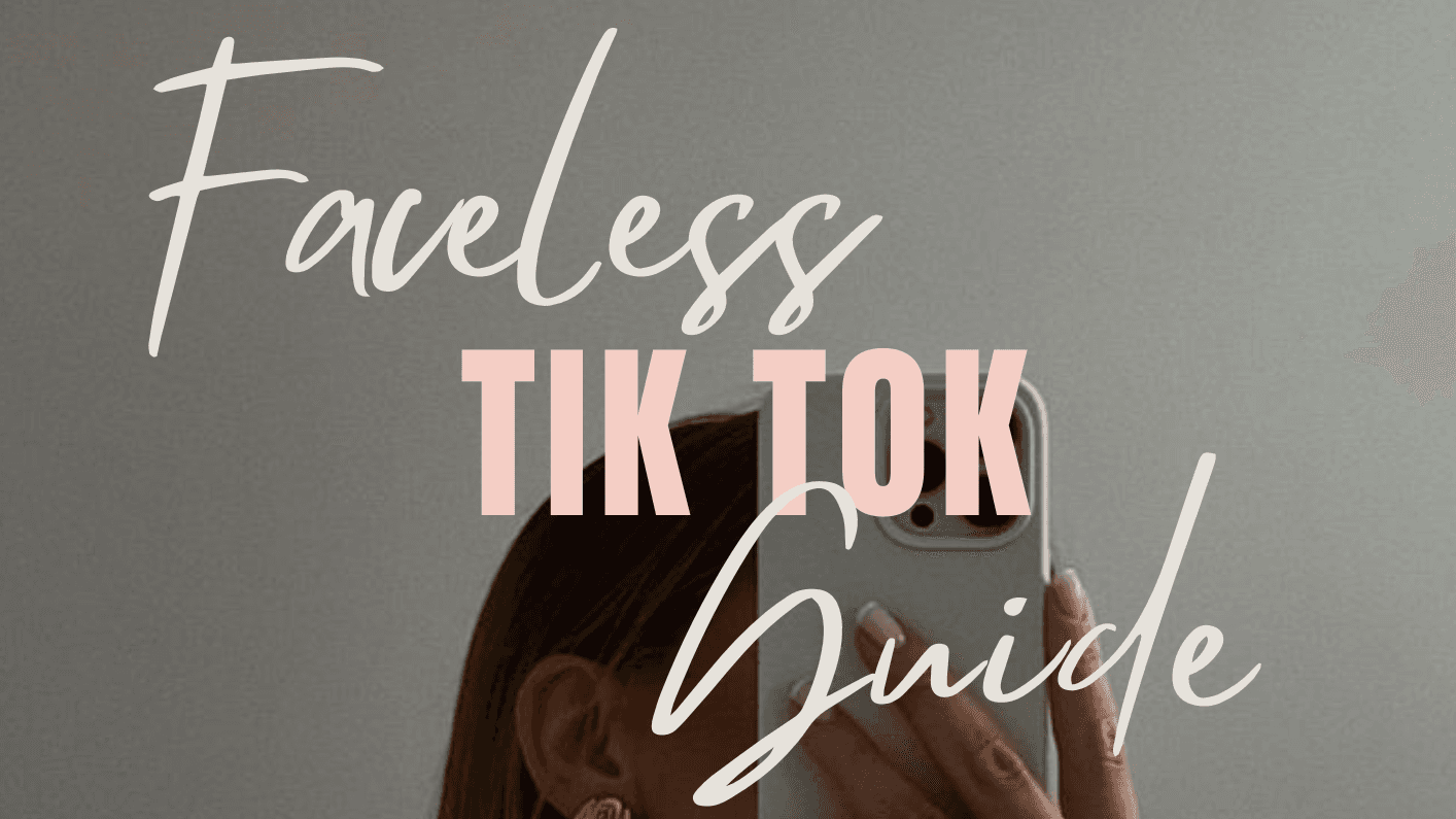 FREE Faceless TikTok Guide with PLR