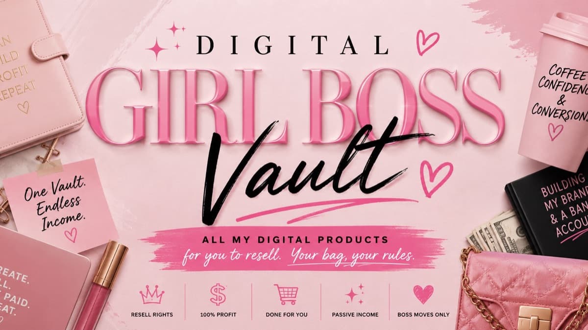The Digital Girl Boss Done4U Vault