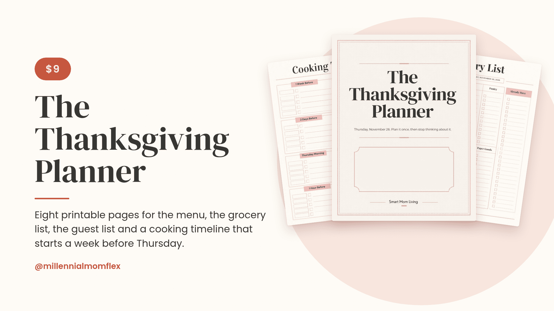 The Thanksgiving Planner (Printable)