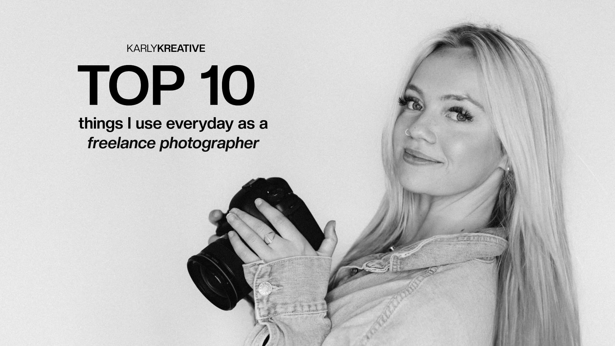 Top 10 Things I Use EVERY DAY as a Freelancer...