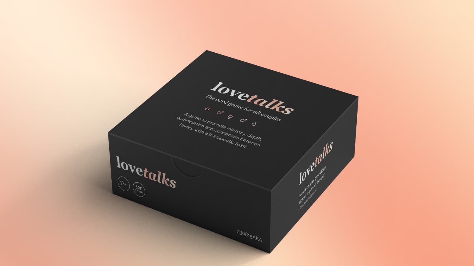 Get your own copy of lovetalks now!