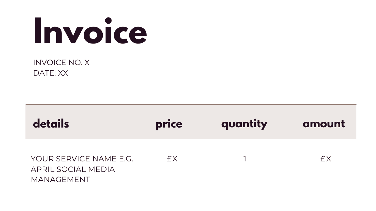 Get My Invoice Template