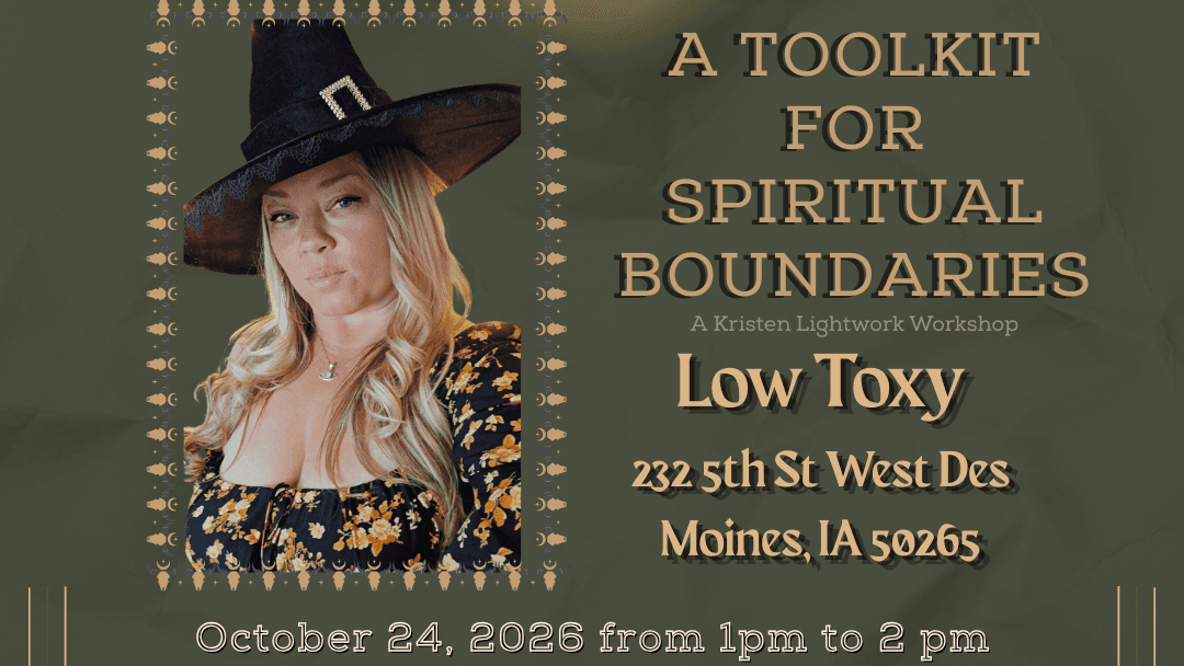Sacred Protection: Spiritual Boundaries Workshop