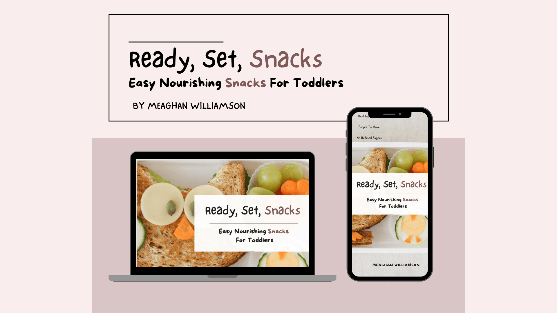 Toddler Snack Cookbook!