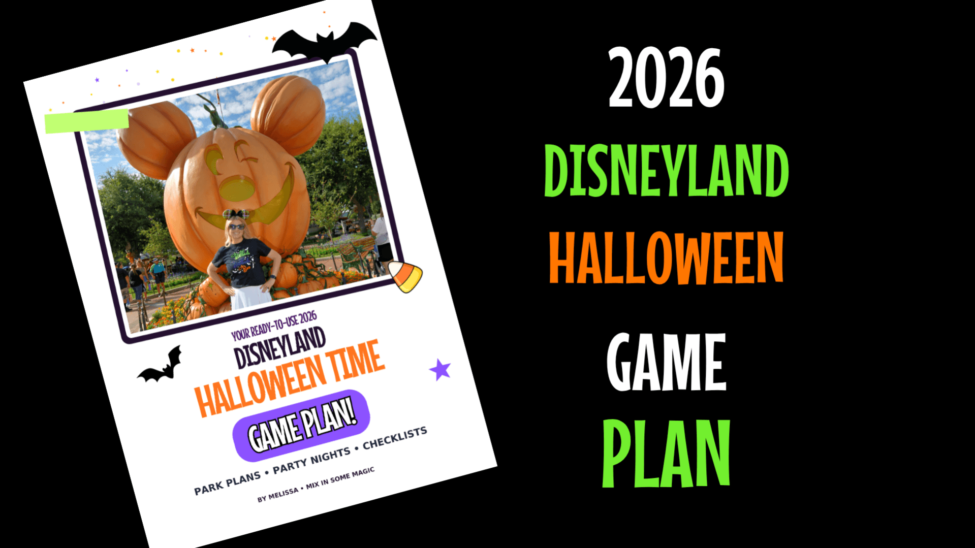 2026 Disneyland Halloween Time Game Plan