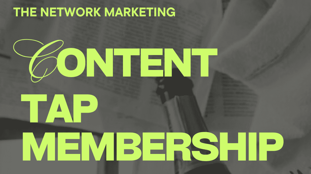 Your back pocket content tap for NWM growth